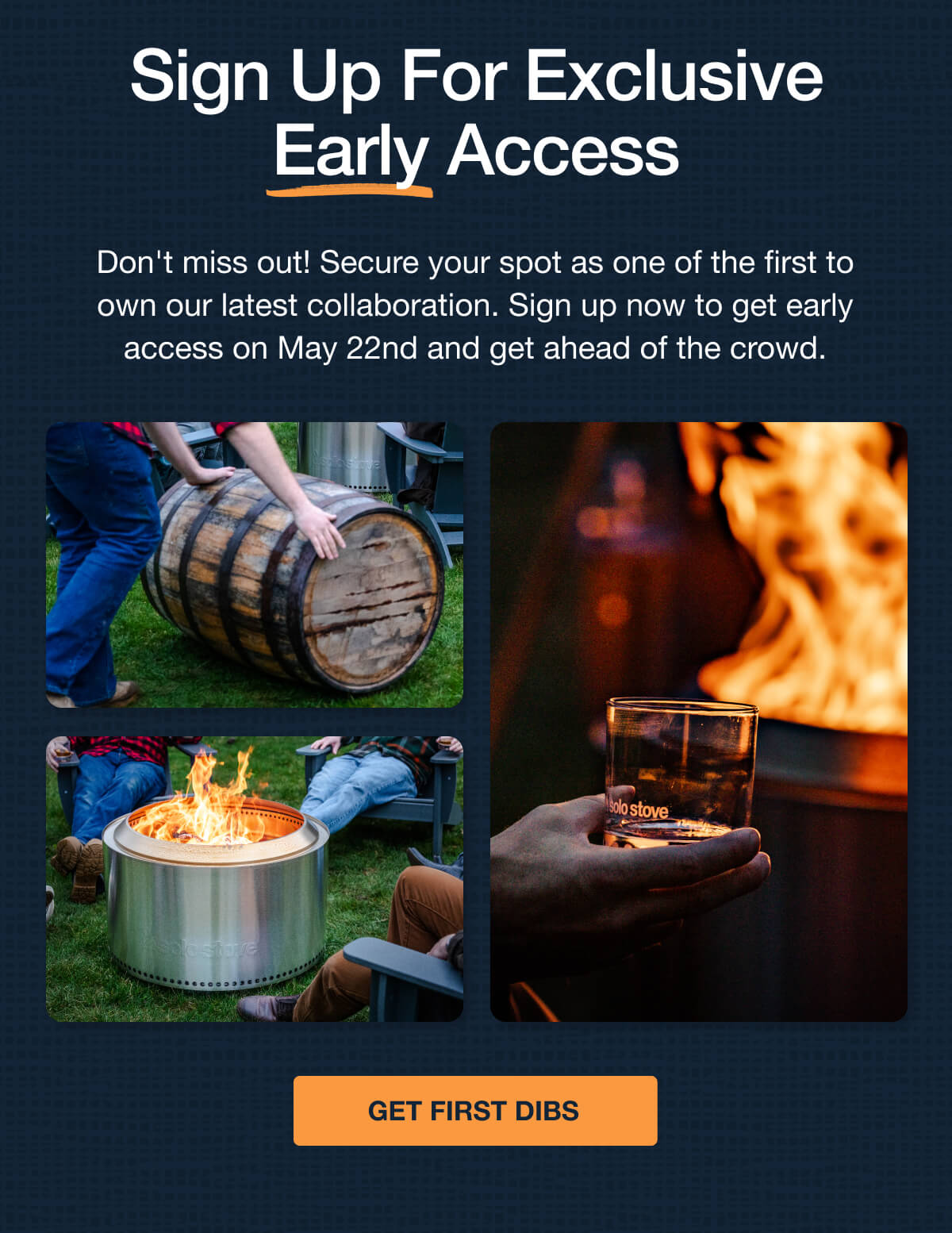 Sign Up For Exclusive Early Access