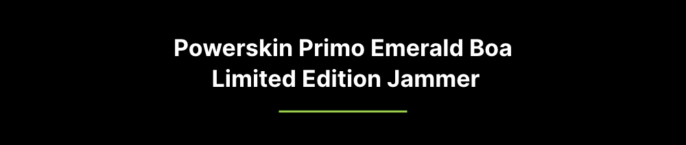 Powerskin Primo Jammer Tech Suit Swimsuit Emerald Boa 