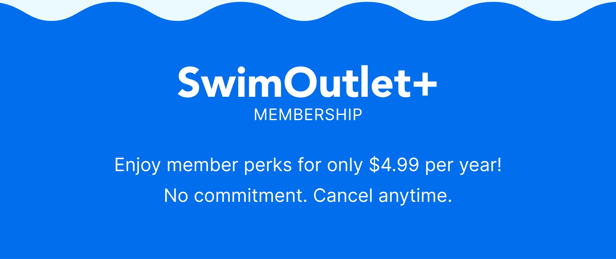 SwimOutlet+ Membership