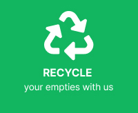RECYCLE your empties with us