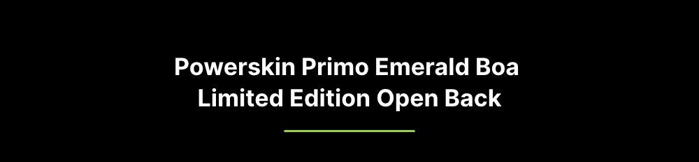 Powerskin Primo Open Back Tech Suit Swimsuit Emerald Boa