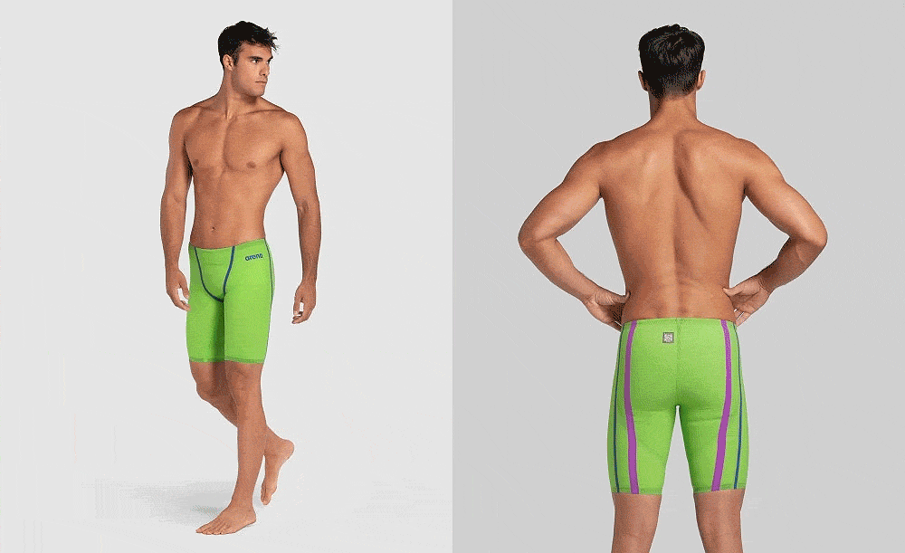 Powerskin Primo Jammer Tech Suit Swimsuit Emerald Boa 