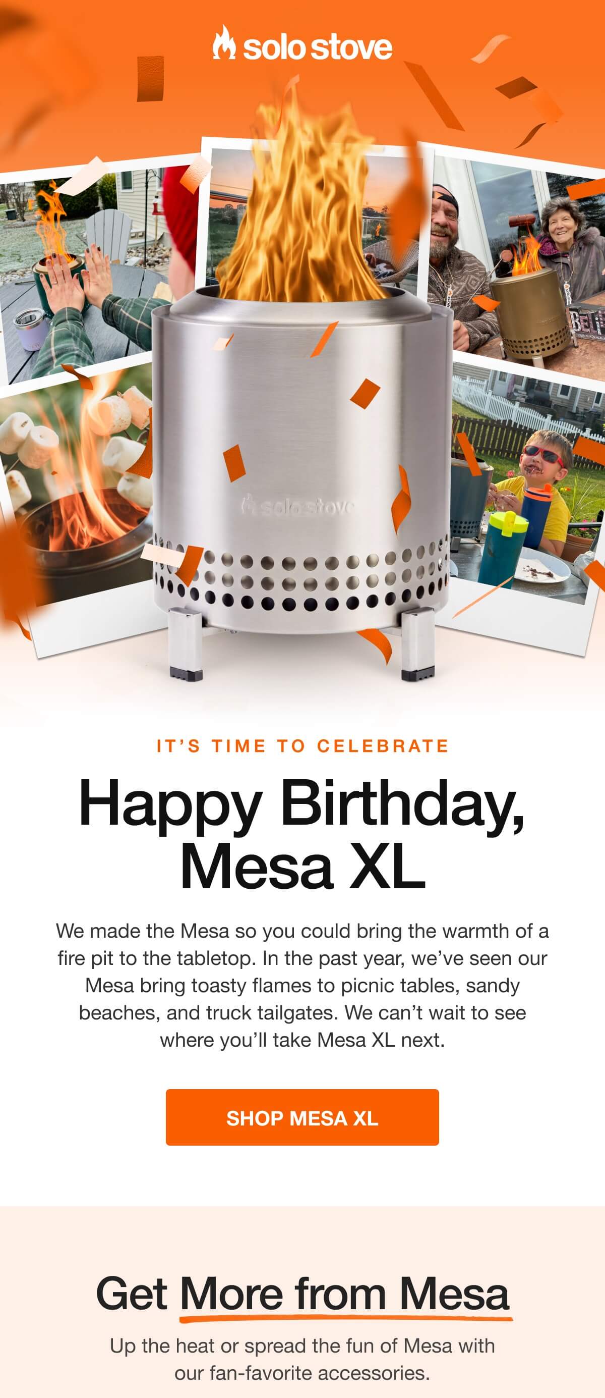 Happy Birthday, Mesa XL - Shop Mesa XL